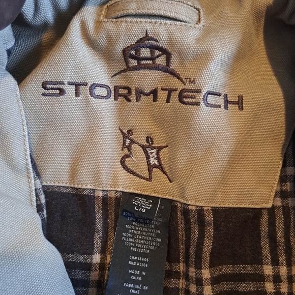 Stormtech men's large winter work jacket 50% wool lining CTW-1 - Picture 3 of 8